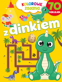Kolorowe zadania z dinkiem - zbiorowa praca - książka