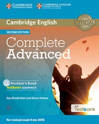 Complete Advanced Student's Book without Answers + Testbank + CD - Haines Simon, Guy Brook-Hart - książka