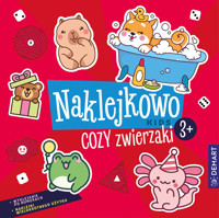 Naklejkowo Kids 3+. Cozy zwierzaki - Anna Borchard, Monika Niewielska - książka