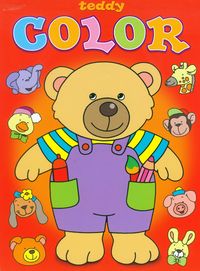 Teddy color Miś czerwony -  - książka