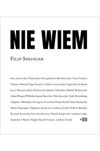 Nie wiem - Filip Springer - książka