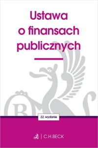 Ustawa o finansach publicznych - - książka