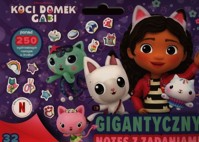 Koci Domek Gabi Gigantyczny notes z zadaniami -  - książka