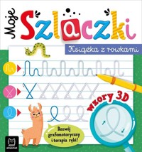 Moje szlaczki Książka z rowkami Wzory 3D -  - książka