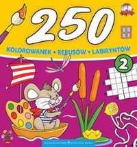 250 kolorowanek część 2 -  - książka