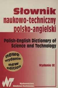 Słownik naukowo-techniczny polsko-angielski -  - książka
