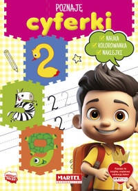 Poznaję cyferki z naklejkami - Salamon Katarzyna - książka