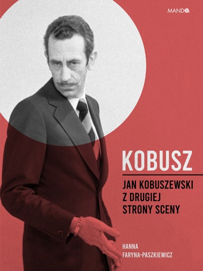 Okładka książki Kobusz. Jan Kobuszewski z drugiej strony sceny