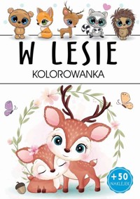 W lesie Kolorowanka -  - książka