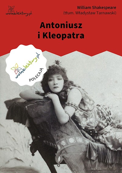 Okładka książki Antoniusz i Kleopatra