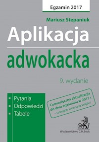 Aplikacja adwokacka - Stepaniuk Mariusz - książka