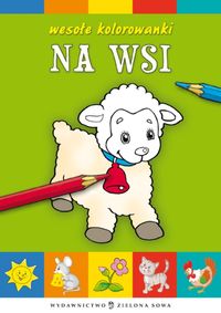 Wesołe kolorowanki Na wsi -  - książka