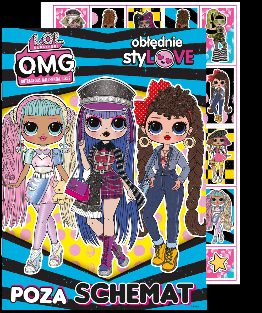 LOL Surprise! OMG Obłędnie styLOVE. Poza schemat - zbiorowa praca - książka