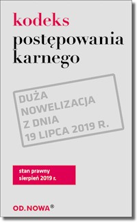 Kodeks postępowania karnego -  - książka