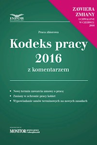 Kodeks Pracy 2016 z komentarzem -  - książka
