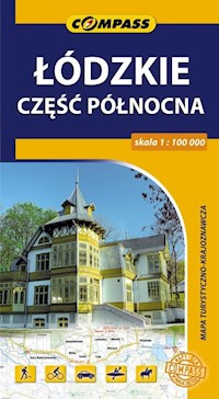 Łódzkie Część północna mapa dwustronna 1:100 000 -  - książka