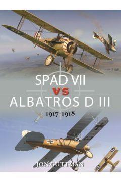 Spad vii vs albatros d III 1917-1918 - Jon Guttman - książka