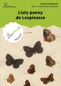 Listy panny de Lespinasse - Julie de Lespinasse - ebook