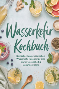 Wasserkefir Kochbuch: Die leckersten probiotischen Wasserkefir Rezepte für eine starke Gesundheit & gesunden Darm - Alina Herrera - ebook