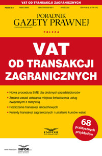 VAT od transakcji zagranicznych. Podatki 5/2025 -  - książka
