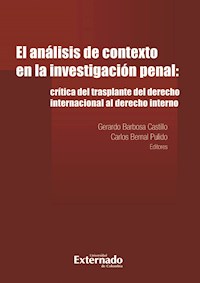 El análisis de contexto en la investigación penal: -  - ebook