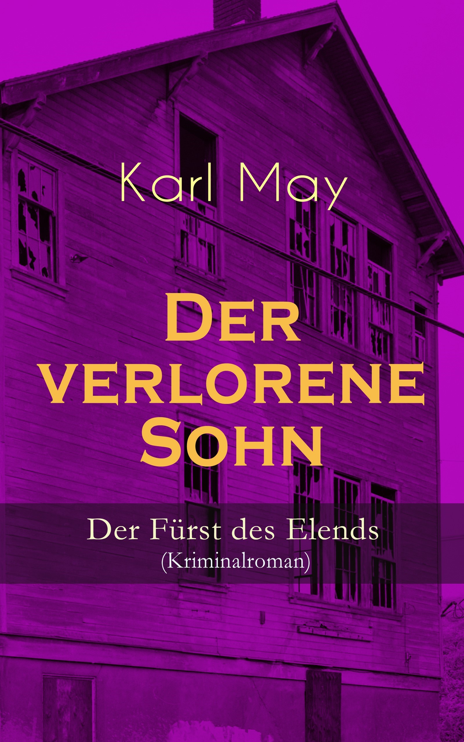 Der verlorene Sohn - Der Fürst des Elends (Kriminalroman)