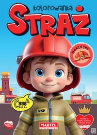 Kolorowanka Straż z naklejkami - Agata Niemirska - książka