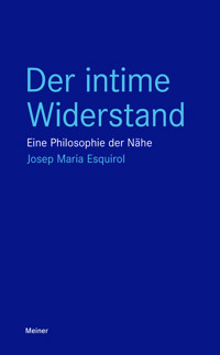 Der intime Widerstand - Josep Maria Esquirol - ebook