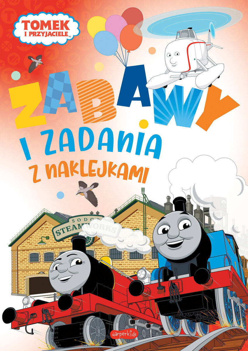 Tomek i przyjaciele. Zabawy i zadania z naklejkami - Beata Żmichowska - książka