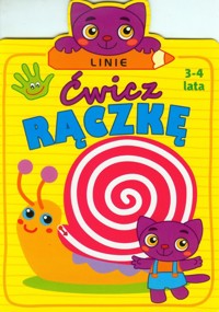 Ćwicz rączkę Linie -  - książka