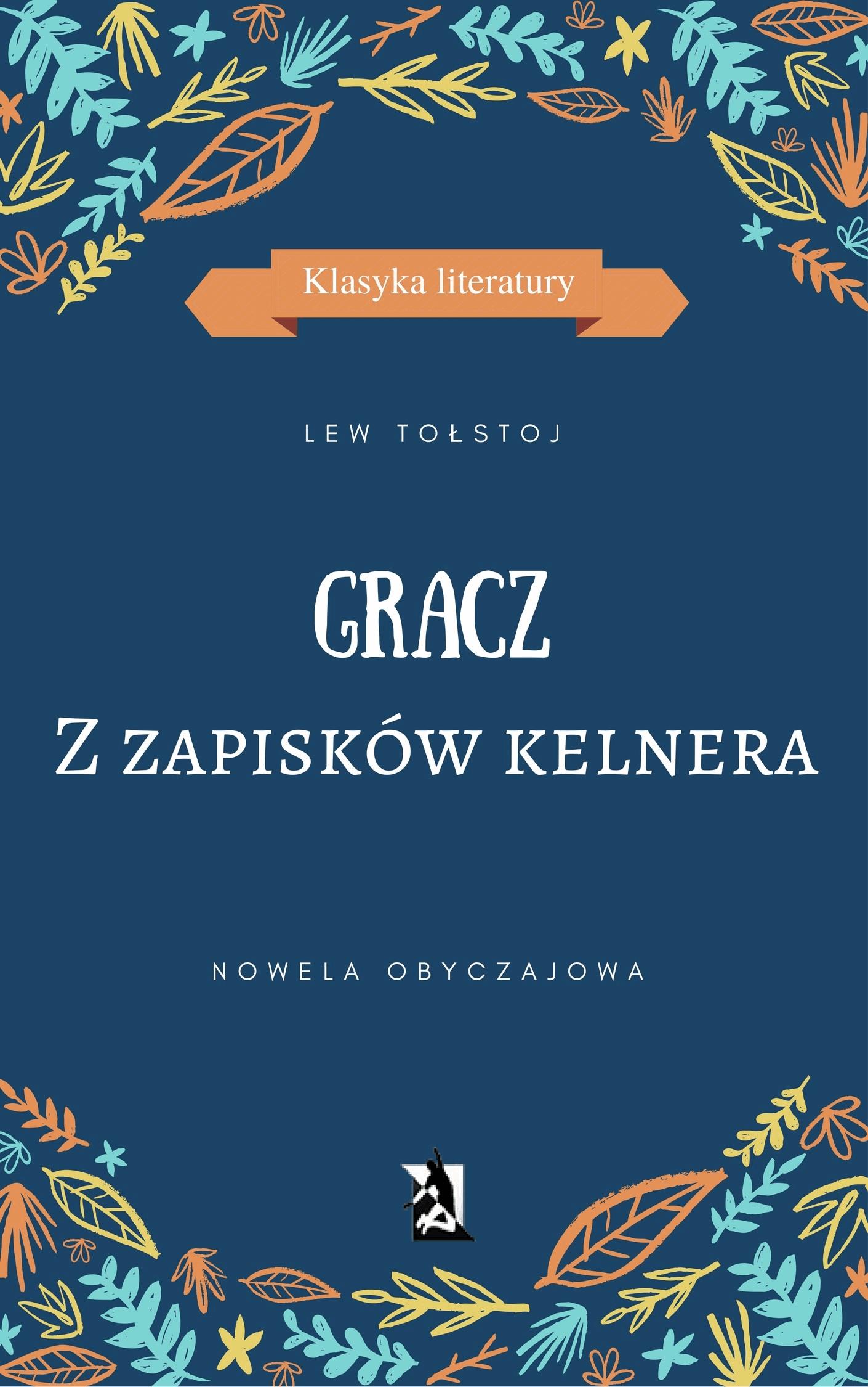 Okładka:GRACZ. Z zapisków kelnera 