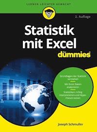 Statistik mit Excel für Dummies - Joseph Schmuller - ebook