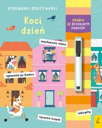 Rysowanki-zmazywanki Koci dzień -  - książka