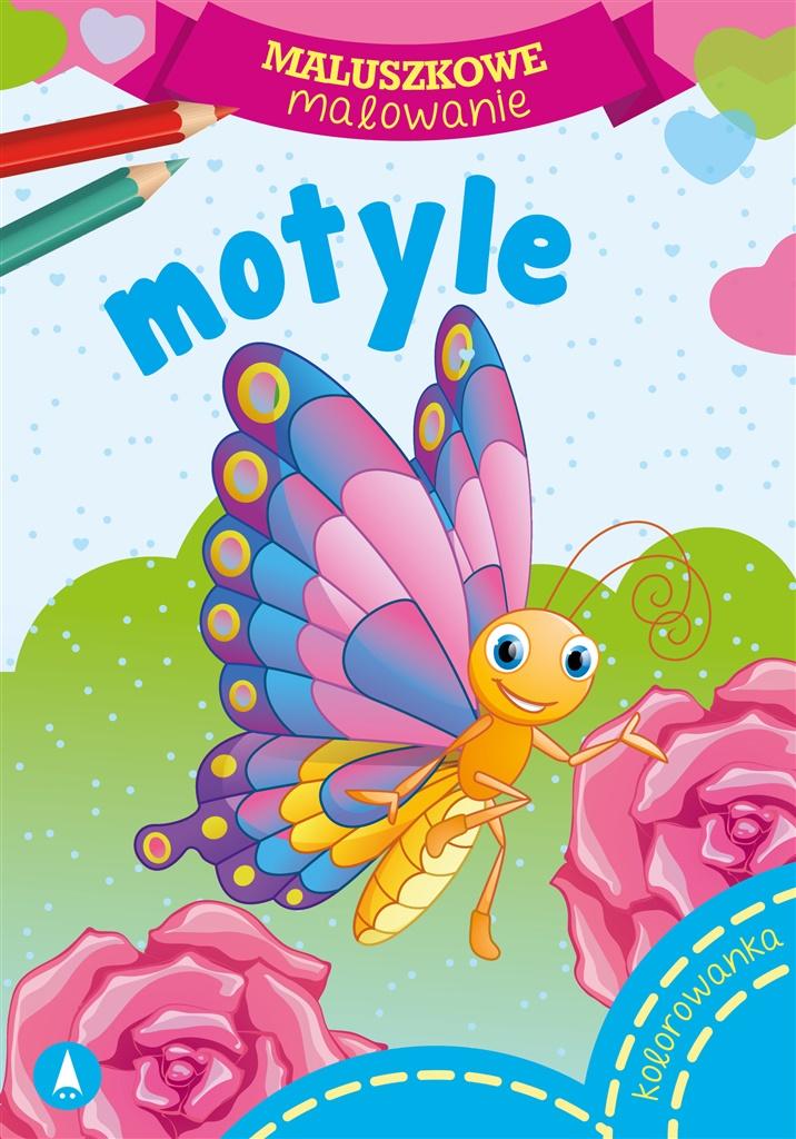 Maluszkowe malowanie. Motyle - zbiorowa praca - książka