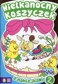 Wielkanocny koszyczek z naklejkami 2 -  - książka