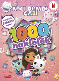 Koci Domek Gabi. 1000 naklejek - DreamWorks - książka