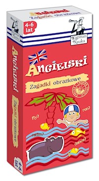 Kapitan Nauka Zagadki obrazkowe Angielski 4-6 lat -  - książka
