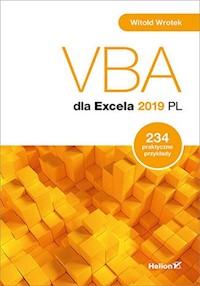 VBA dla Excela 2019 PL. - Wrotek Witold - książka
