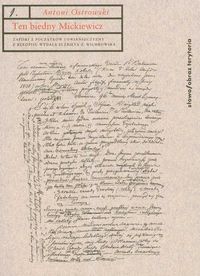 Ten biedny Mickiewicz - Antoni Ostrowski - książka