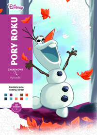 Art therapy Kolorowanka antystresowa Disney Pory roku Zagadkowe rysunki -  - książka