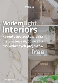 Nowoczesne, jasne wnętrza - przydatne rozwiązania. Katalog z zestawieniami materiałów i wyposażenia. - Ewa Kielek - ebook