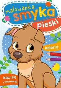 Malowanka smyka. Pieski - Wydawnictwo Skrzat - książka