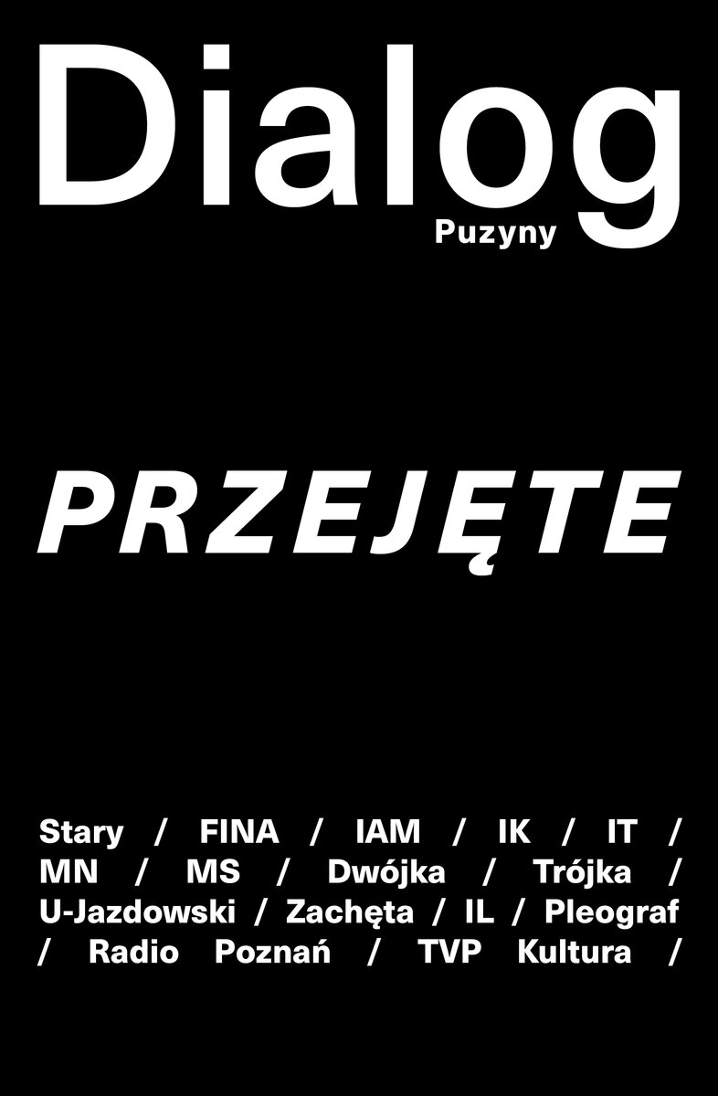 Dialog Puzyny. Przejęte - zbiorowa praca - książka
