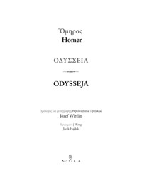 Odysseja - Homer - książka
