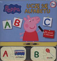Świnka Peppa Uczę się alfabetu - - książka