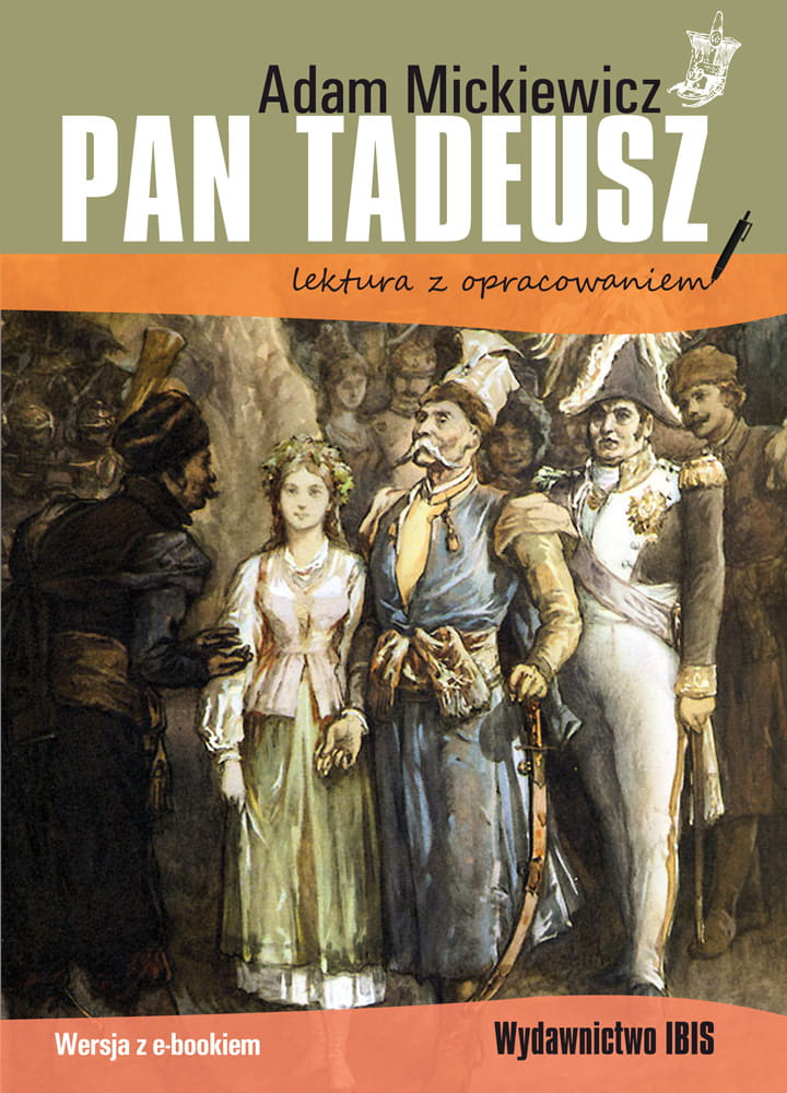 Pan Tadeusz  (lektura z opracowaniem) - Adam Mickiewicz - książka