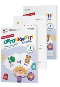 Ortograffiti z Bratkiem Wersja 45 minut 1 Zestaw dla uczniów - Rożyńska Małgorzata, Mańkowska Izabela - książka