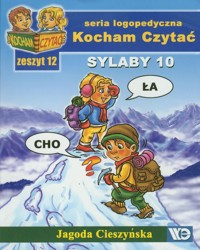 Kocham Czytać Zeszyt 12 Sylaby 10 - Cieszyńska Jagoda - książka