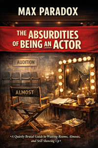 The Absurdities of Being an Actor - A Quietly Brutal Guide to Waiting Rooms, Almosts, and Still Showing Up - Max Paradox - ebook