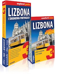 Lizbona i środkowa Portugalia 3w1 Przewodnik+atlas+mapa -  - książka
